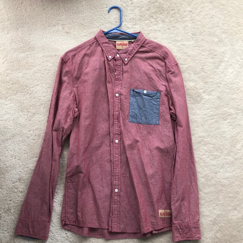 Retro style button down shirt